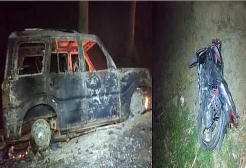 பீகாரில் நிருபர் மீது கார் ஏற்றி கொலை; முன்னாள் கிராம பஞ்சாயத்து தலைவர் தப்பியோட்டம்