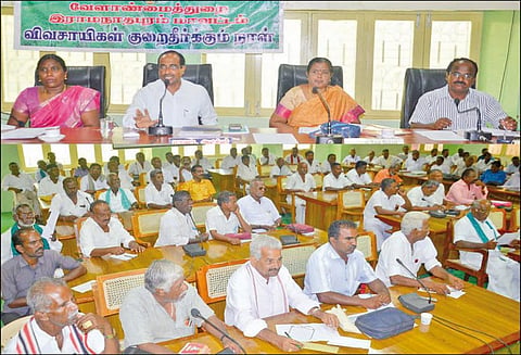 ராமநாதபுரத்தை வறட்சி மாவட்டமாக அறிவிக்க வேண்டும்: விவசாயிகள் குறைதீர்க்கும் கூட்டத்தில் கோரிக்கை
