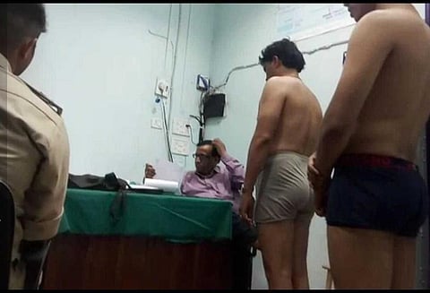 காவலர் தேர்வுக்கு வந்த பெண்களை ஆண் மருத்துவர்கள் பரிசோதனை செய்த விவகாரம் தொடர்பாக விசாரணை