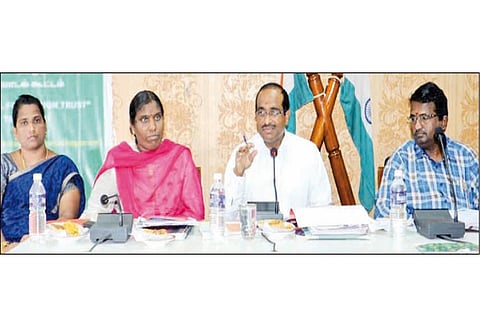 புவியியல், சுரங்கத்துறை சார்பில் கனிம அறக்கட்டளை நிதி பயன்படுத்துதல் கலந்துரையாடல் கூட்டம்