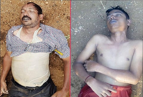 நம்பியூர் அருகே கீழ்பவானி வாய்க்காலில் மூழ்கி சேவூரை சேர்ந்த தந்தை-மகன் உள்பட 3 பேர் சாவு