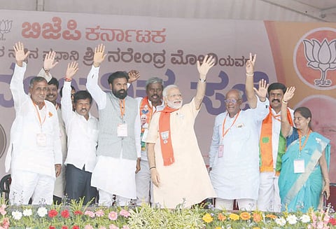 தலித் மக்களின் நலன் பற்றி பேச காங்கிரசுக்கு தகுதியில்லை மோடி தாக்கு