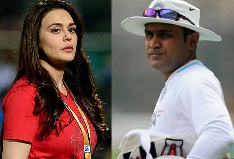 அஸ்வினால் சேவாக்குடன் வார்த்தை மோதல்? பிரித்தி ஜிந்தா மறுப்பு