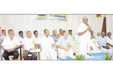 நியாயவிலை கடைகளுக்கு முழு சுகாதார வசதியுடன் கூடிய கட்டிடம் வேண்டும் தொழிலாளர்கள் கூட்டமைப்பு மாநாட்டில் தீர்மானம்
