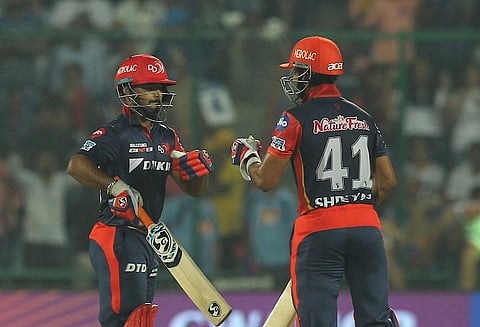 ஐபிஎல் கிரிக்கெட்: பெங்களூரு அணிக்கு 182 ரன்களை வெற்றி இலக்காக நிர்ணையித்தது டெல்லி