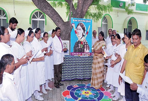 தூத்துக்குடி மாவட்டத்தில் உலக செவிலியர் தின விழா