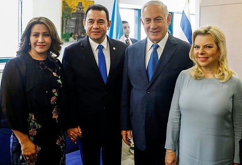 அமெரிக்காவை தொடர்ந்து கவுதமாலா நாடு இஸ்ரேலுக்கான தனது தூதரகத்தினை ஜெருசலேமில் திறந்தது