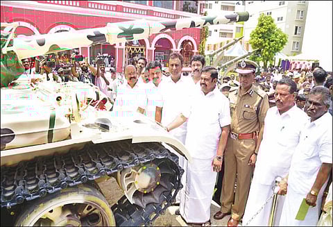கோவையில் போலீஸ் அருங்காட்சியகம் முதல்-அமைச்சர் எடப்பாடி பழனிசாமி திறந்து வைத்தார்