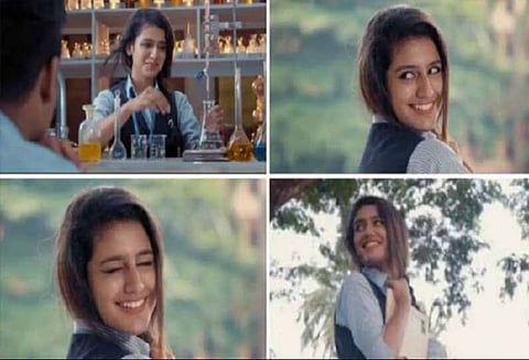 தமிழில் வெளியான கண்ணழகி பிரியா வாரியார் பாடல்