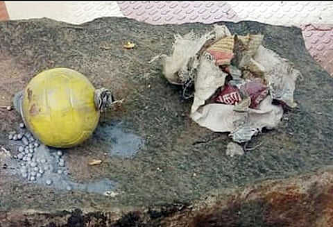 வந்தவாசியில் கோவில் வளாகத்தில் கிடந்த வெடி பொருளால் பரபரப்பு