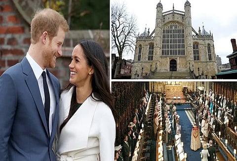 இங்கிலாந்து இளவரசர் ஹாரியின் திருமணத்திற்காக அமெரிக்காவே இங்கிலாந்துக்கு திரண்டு வந்துள்ளது