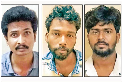 வேளச்சேரியில் வாகனங்களை திருடிய 3 பேர் கைது