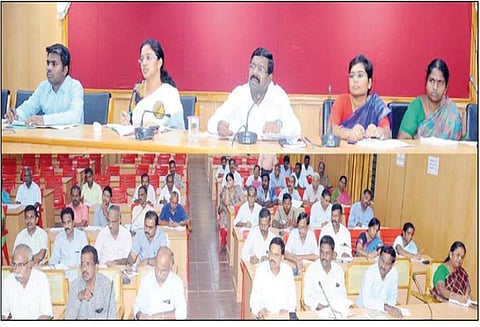 தென்மேற்கு பருவமழை முன்எச்சரிக்கை நடவடிக்கை குறித்த ஆலோசனை கூட்டம்