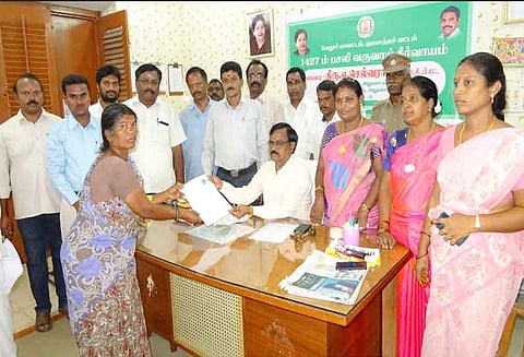 குடியாத்தம் தாலுகா அலுவலகத்தில் ஜமாபந்தி தொடக்கம்