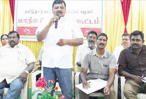 10 அம்ச கோரிக்கைகளை வலியுறுத்தி ஜாக்டோ நடத்தும் ஆர்ப்பாட்டத்தில் ஆசிரியர் கழகம் பங்கேற்கும்