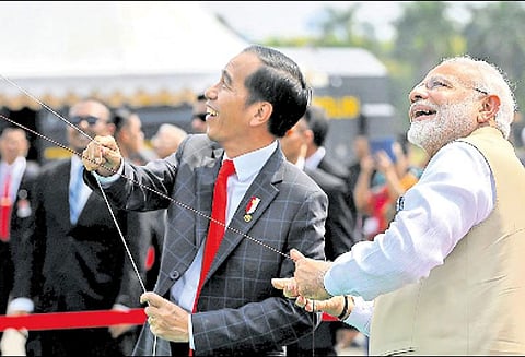 2025-ம் ஆண்டுக்குள் இரு நாடுகளின் வர்த்தகம் ரூ.3 லட்சம் கோடியாக உயர்த்தப்படும்: இந்தியா - இந்தோனேசியா இடையே ஒப்பந்தம்