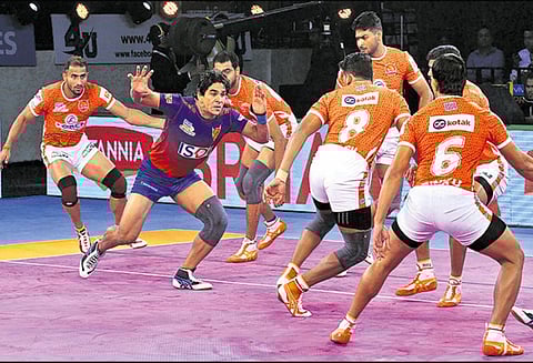 புரோ கபடி: புனே அணி 6-வது வெற்றி