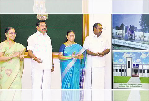 ராயபுரம் அரசினர் குழந்தைகள் வளாகத்தில் புதிய கட்டிடங்கள் எடப்பாடி பழனிசாமி திறந்து வைத்தார்