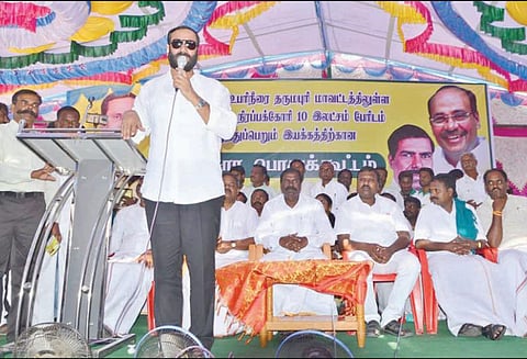 காவிரி உபரிநீர் திட்டத்தை நிறைவேற்றாவிட்டால் பா.ம.க. சார்பில் போராட்டம் நடத்தப்படும்