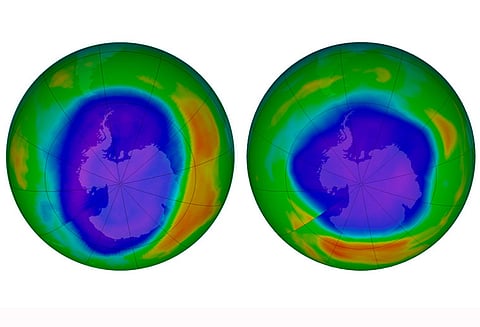 ஓசோன் படலத்தில் உள்ள துளை மெதுவாக சரியாகி வருகிறது - ஐ.நா. தகவல்
