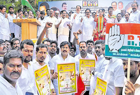 ‘மோடி அலை ஓய்ந்து, ராகுல் காந்தி அலை வீசுகிறது’ திருநாவுக்கரசர் பேட்டி