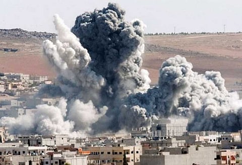 ஏமன் நாட்டில் நடந்த வான்வழி தாக்குதலில் பொதுமக்கள் உள்பட 149 பேர் பலி