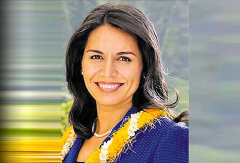 2020-ம் ஆண்டு நடைபெறும் அமெரிக்க ஜனாதிபதி தேர்தலில் போட்டியிட இந்து பெண் எம்.பி. திட்டம் - இந்திய வம்சாவளியினரின் ஆதரவு பெற்றவர்