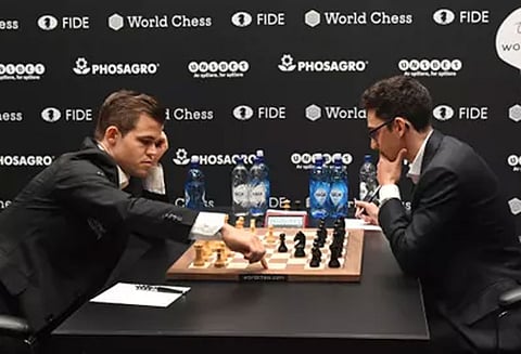 உலக செஸ் போட்டி: கார்ல்சென் மீண்டும் ‘டிரா’