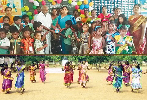 மோகனூர் பகுதியில் குழந்தைகள் தின விழா