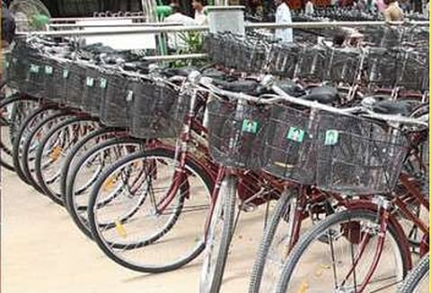 திருச்சி மாவட்டத்தில் 47 ஆயிரம் மாணவ-மாணவிகளுக்கு விலையில்லா சைக்கிள் விரைவில் வினியோகம் அதிகாரி தகவல்