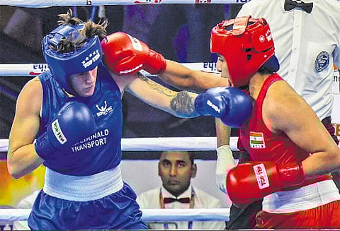 உலக குத்துச்சண்டை: சோனியா, பிங்கி, சிம்ரன்ஜித் கால்இறுதிக்கு முன்னேற்றம் - சவீட்டி பூரா தோல்வி