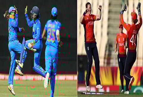 பெண்கள் 20 ஓவர் உலக கோப்பை கிரிக்கெட்: அரைஇறுதியில் இந்தியா-இங்கிலாந்து அணிகள் மோதல்