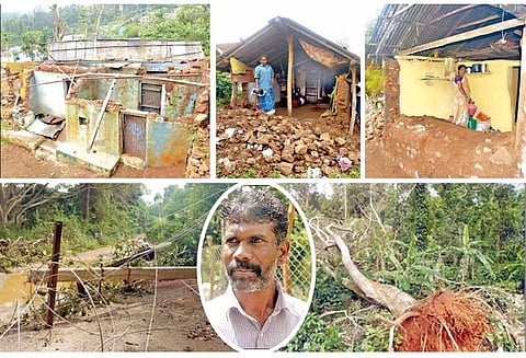 ‘கஜா’ புயலின் தாக்கத்தால்: 5 நாட்களாக இருளில் மூழ்கி கிடக்கும் சிறுமலை