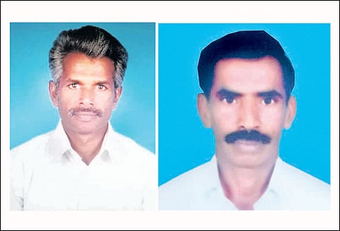 ஒரத்தநாடு அருகே புயலில் தென்னை மரங்கள் சாய்ந்ததால் விவசாயி தற்கொலை மற்றொருவர் வேதனையில் சாவு