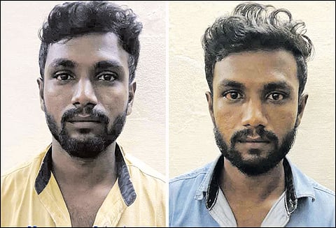 விருகம்பாக்கத்தில் மோட்டார்சைக்கிள் திருடிய இரட்டையர்கள் கைது