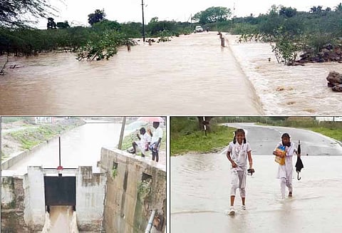 பெரம்பலூர், அரியலூர் மாவட்டங்களில் பலத்த மழை: ஊருக்குள் வெள்ளம் புகுந்ததால் பொதுமக்கள் அவதி