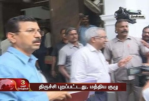 கஜா புயல் பாதிப்புகள் குறித்து மத்திய குழுவிடம் விரிவாக விளக்கம் அளிக்கப்பட்டு உள்ளது-வருவாய் நிர்வாக ஆணையர்