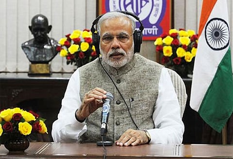 ‘மனதின் குரல்’ நிகழ்ச்சியில் அரசியல் கலப்பு இல்லாமல், மக்களை பற்றி பேசுகிறேன் - பிரதமர் மோடி உரை