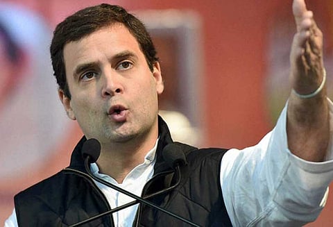 தெலுங்கானா ராஷ்டிர சமிதி கட்சி பா.ஜ.க.வின் மற்றொரு பிரிவு : ராகுல்காந்தி கடும் தாக்கு