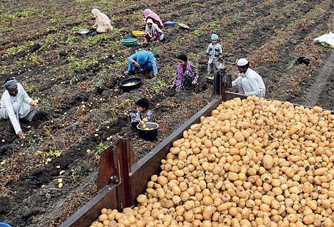 டெல்லியில் விவசாயிகள் 2 நாள் போராட்டம் : நாடு முழுவதும் இருந்து பங்கேற்கின்றனர்