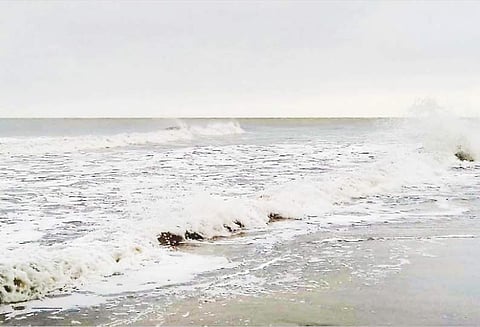 தரங்கம்பாடி பகுதியில் கனமழை: 18-வது நாளாக மீனவர்கள் கடலுக்கு செல்லவில்லை