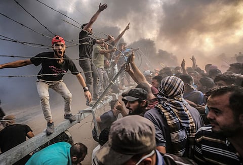 இஸ்ரேல் படையினருடன் மோதல் துப்பாக்கிச்சூட்டில் 3 பாலஸ்தீனியர்கள் பலி