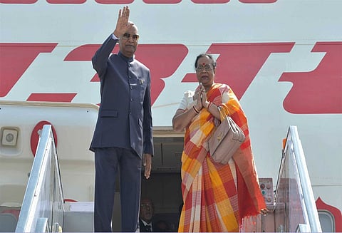 3 நாள் சுற்றுப்பயணமாக தஜிகிஸ்தான் நாட்டுக்கு சென்றார் ஜனாதிபதி