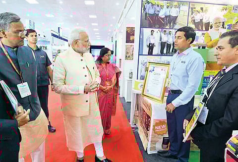 பொருளாதார சீர்திருத்தங்கள் காரணமாக இந்தியா வேகமாக முன்னேறுகிறது : பிரதமர் மோடி பேச்சு