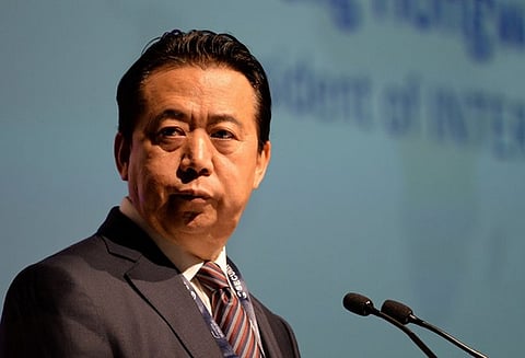 சீனாவால் சிறை பிடிக்கப்பட்ட இண்டர்போல் தலைவர் மெங் ஹாங்வே ராஜினாமா