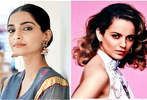 பாலியல் துன்புறுத்தல் விவகாரம்: கங்கனா ரனாவத்- சோனம் கபூருக்கு இடையில் மோதல்