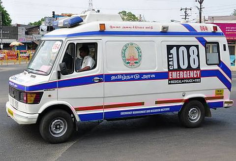 தொழில் நுட்ப கோளாறு காரணமாக 108 ஆம்புலனஸ் சேவை பாதிப்பு