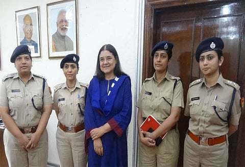 குழந்தை பிச்சைக்காரர்களை ஒழித்து நாட்டுக்கு எடுத்துக்காட்டாக டெல்லியை உருவாக்குங்கள்; மேனகா காந்தி