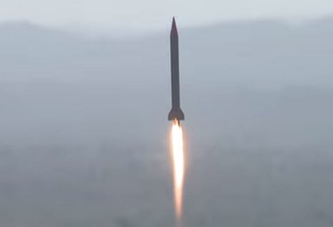 பாகிஸ்தான் நடத்திய ஏவுகணை சோதனை