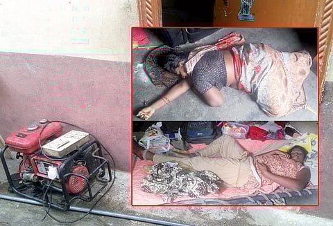 கரூரில் தூங்கும் போது பரிதாபம்: ஜெனரேட்டர் புகையால் மூச்சு திணறி தாய்-மகள் சாவு